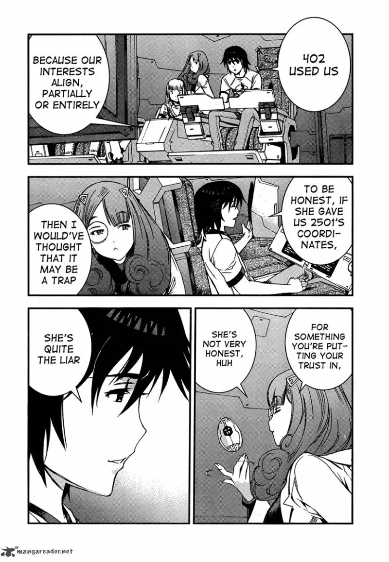 Aoki Hagane no Arpeggio Chapter 42 page 13