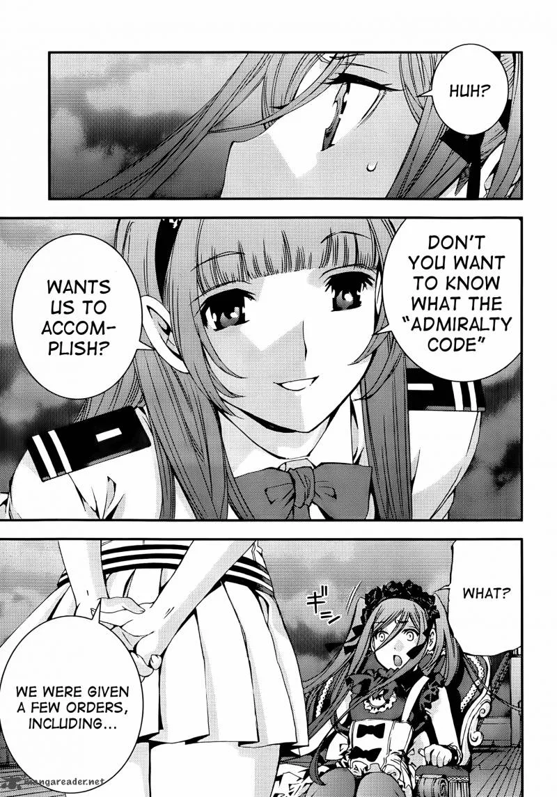 Aoki Hagane no Arpeggio Chapter 44 page 9
