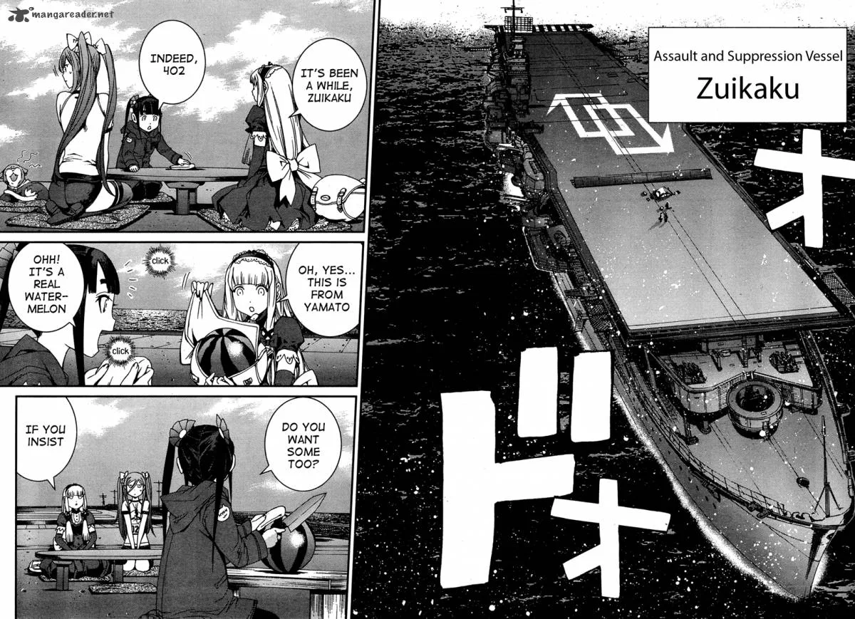 Aoki Hagane no Arpeggio Chapter 45 page 21