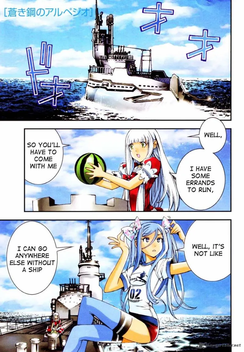 Aoki Hagane no Arpeggio Chapter 45 page 5