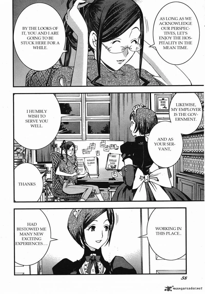Aoki Hagane no Arpeggio Chapter 46 page 17