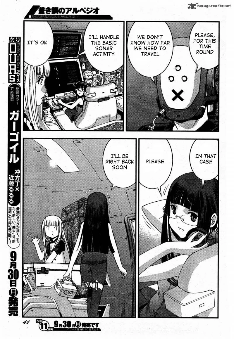 Aoki Hagane no Arpeggio Chapter 48 page 3