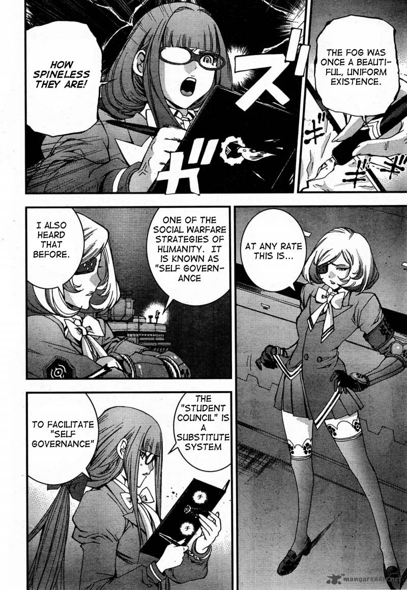 Aoki Hagane no Arpeggio Chapter 48 page 10