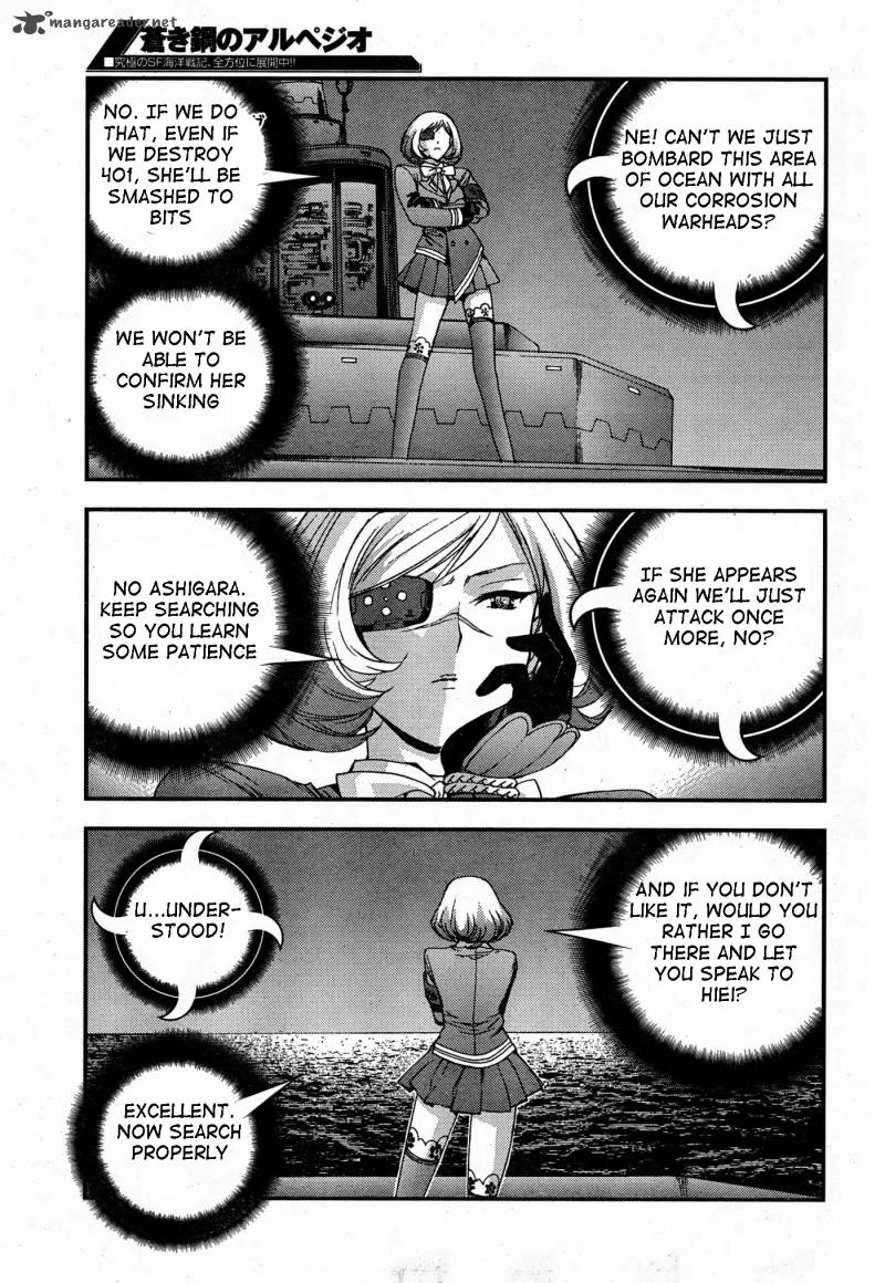 Aoki Hagane no Arpeggio Chapter 48 page 13