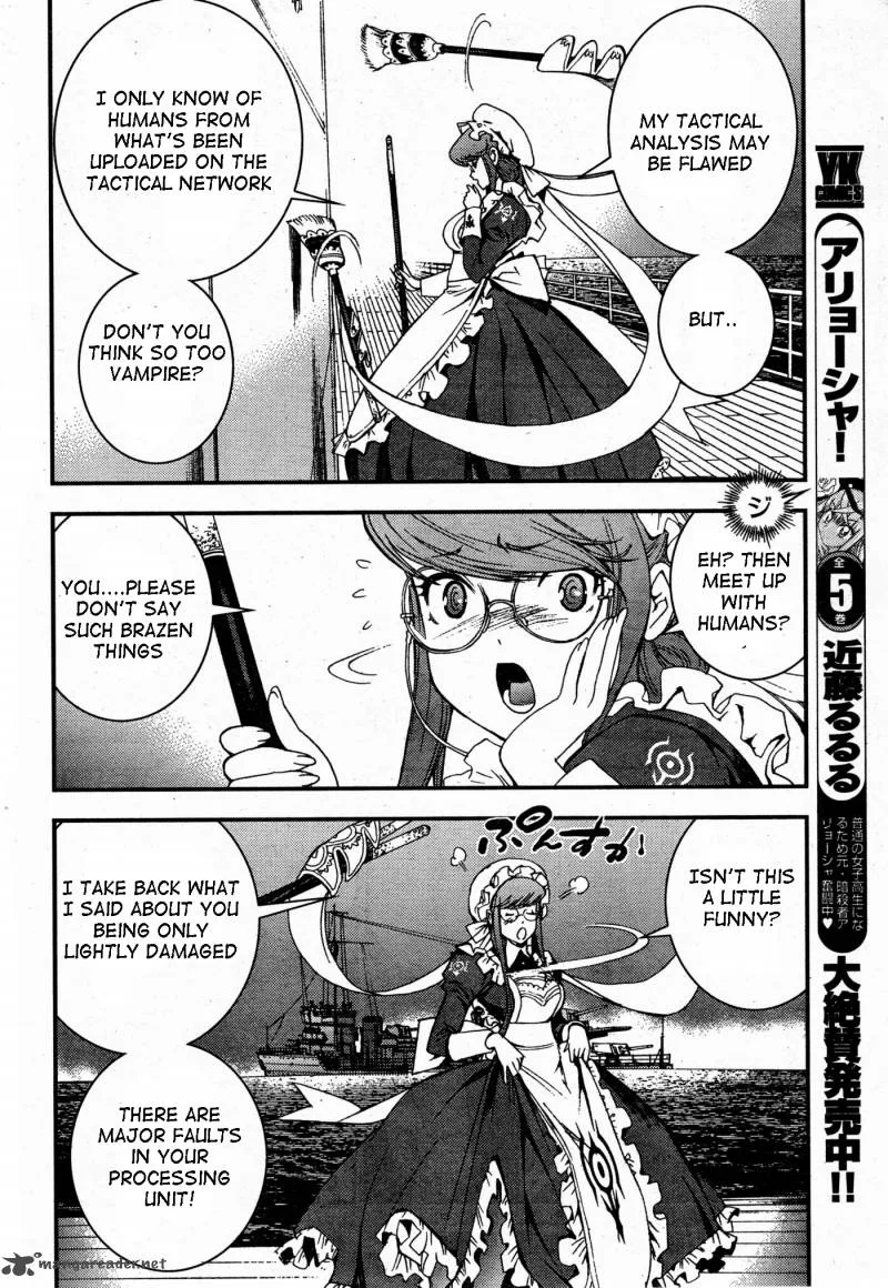 Aoki Hagane no Arpeggio Chapter 48 page 18