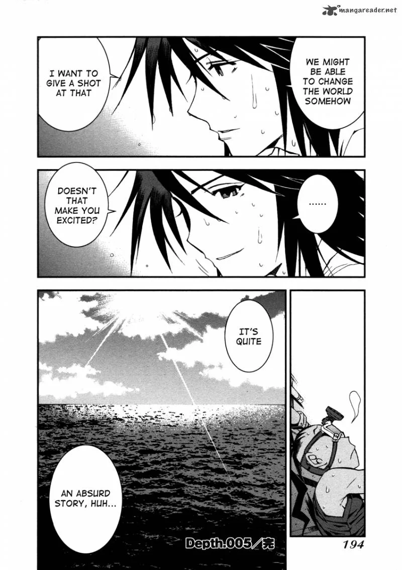 Aoki Hagane no Arpeggio Chapter 5 page 34