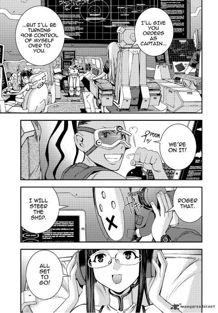 Aoki Hagane no Arpeggio Chapter 53 page 17
