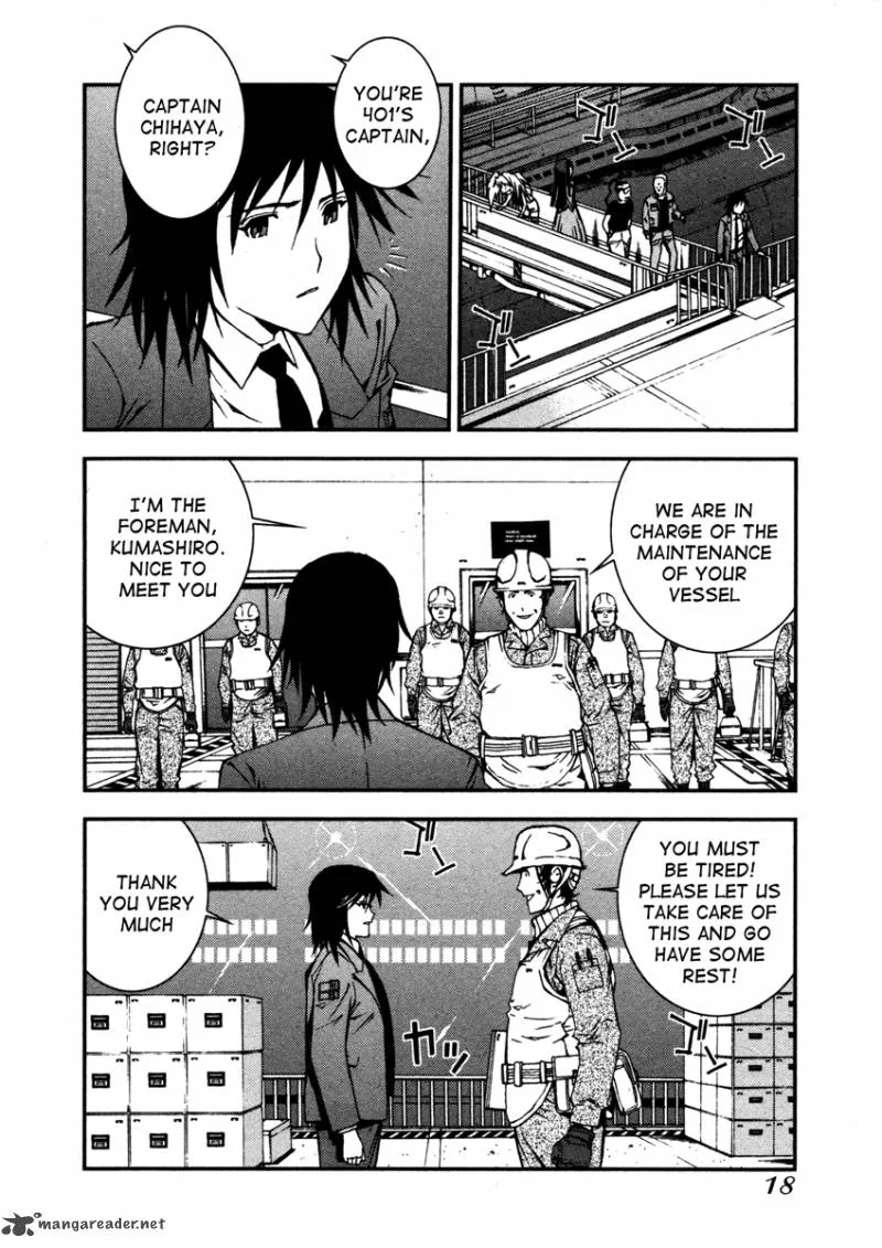 Aoki Hagane no Arpeggio Chapter 6 page 18