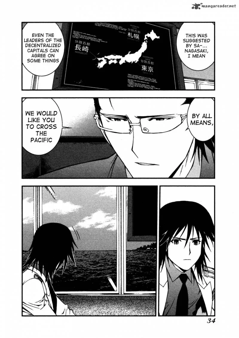 Aoki Hagane no Arpeggio Chapter 6 page 34