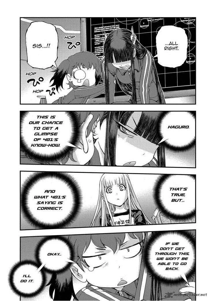 Aoki Hagane no Arpeggio Chapter 67 page 15