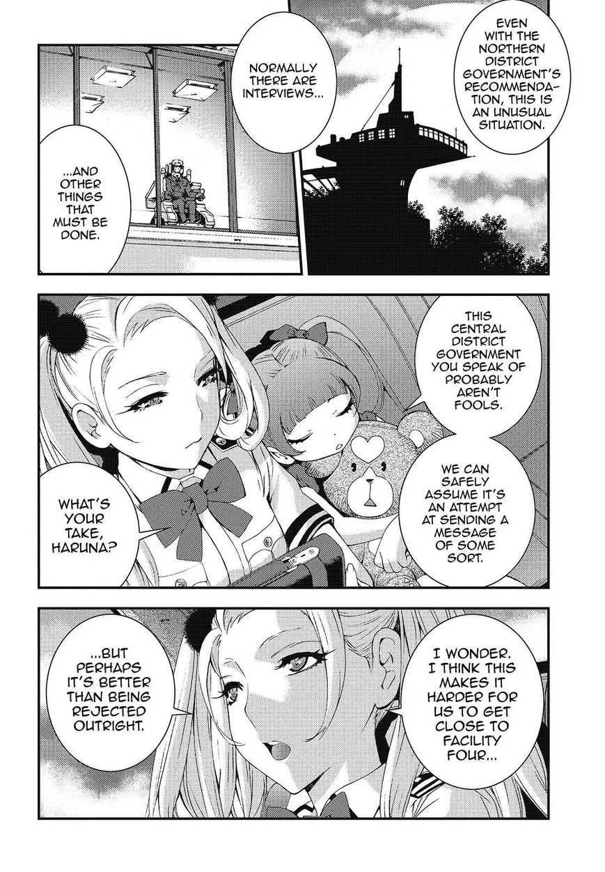 Aoki Hagane no Arpeggio Chapter 76 page 8