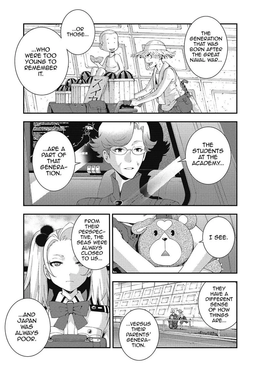 Aoki Hagane no Arpeggio Chapter 76 page 11