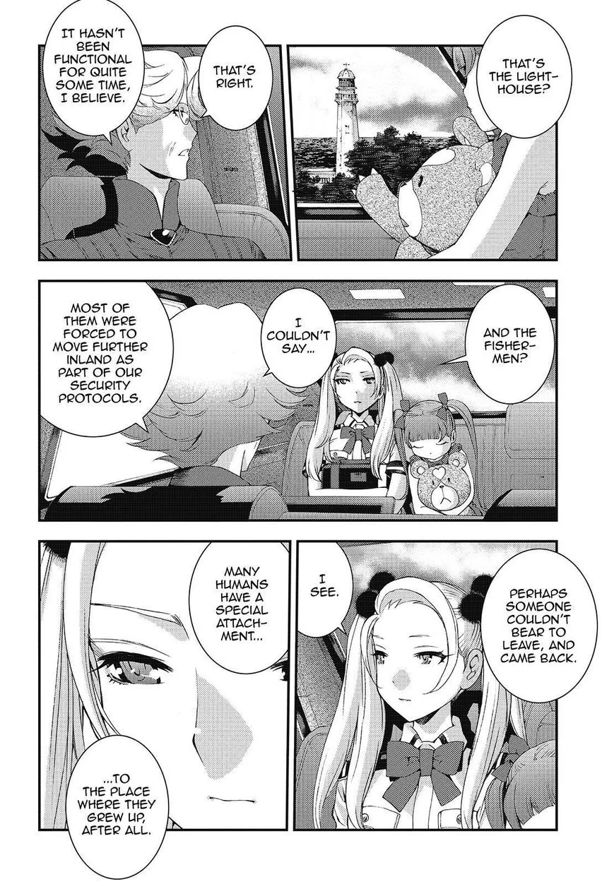 Aoki Hagane no Arpeggio Chapter 76 page 4