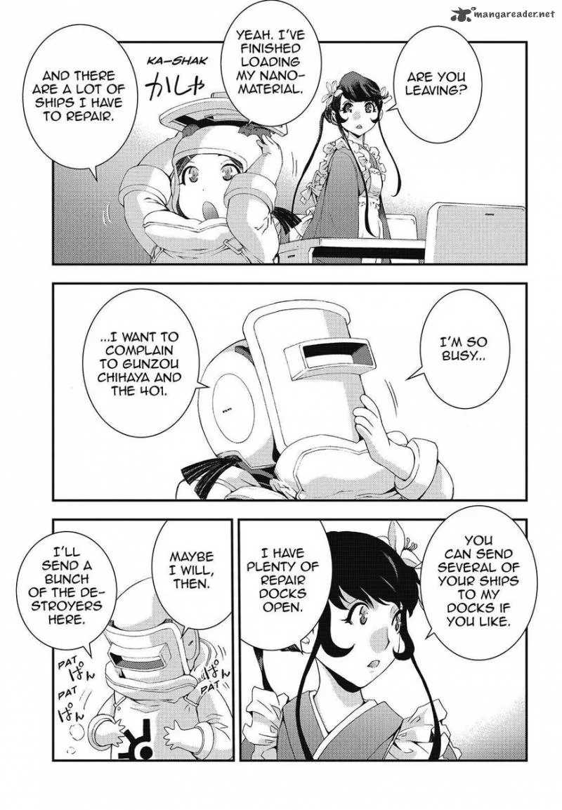 Aoki Hagane no Arpeggio Chapter 80 page 27