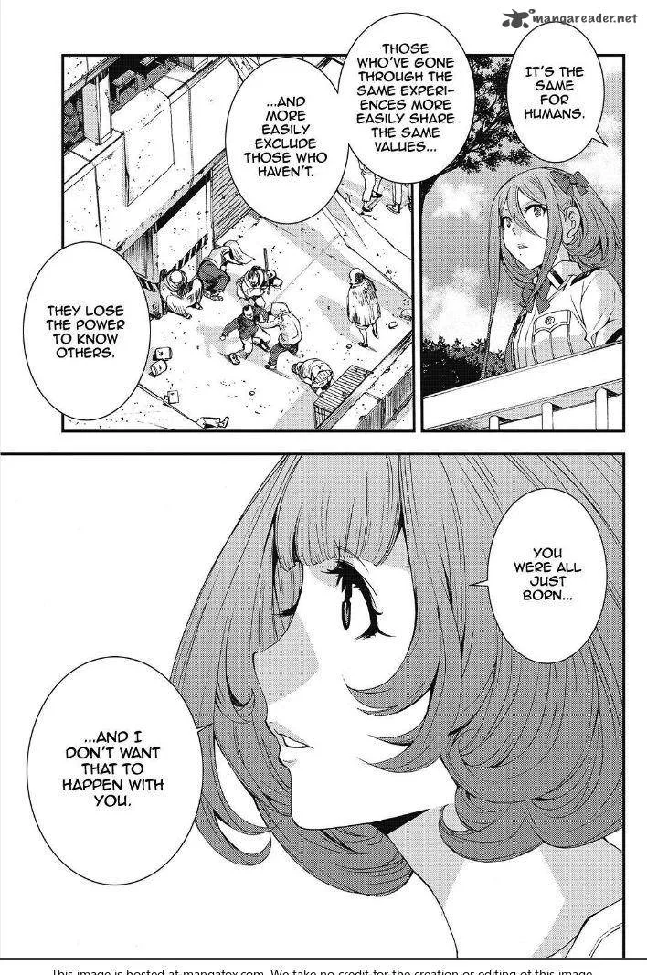 Aoki Hagane no Arpeggio Chapter 89 page 18