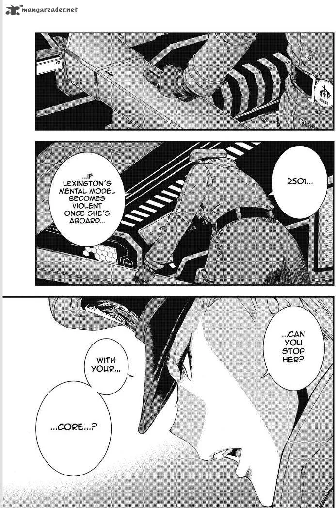 Aoki Hagane no Arpeggio Chapter 89 page 34