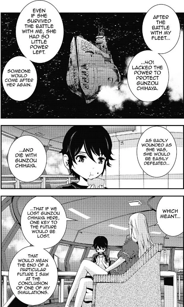 Aoki Hagane no Arpeggio Chapter 90 page 7