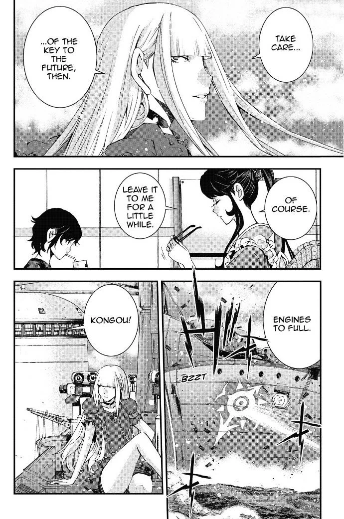 Aoki Hagane no Arpeggio Chapter 90 page 15
