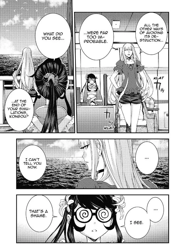 Aoki Hagane no Arpeggio Chapter 90 page 9