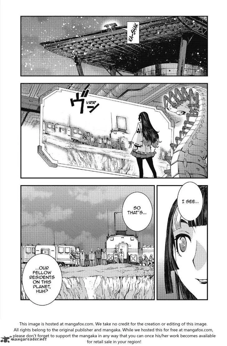 Aoki Hagane no Arpeggio Chapter 92 page 13