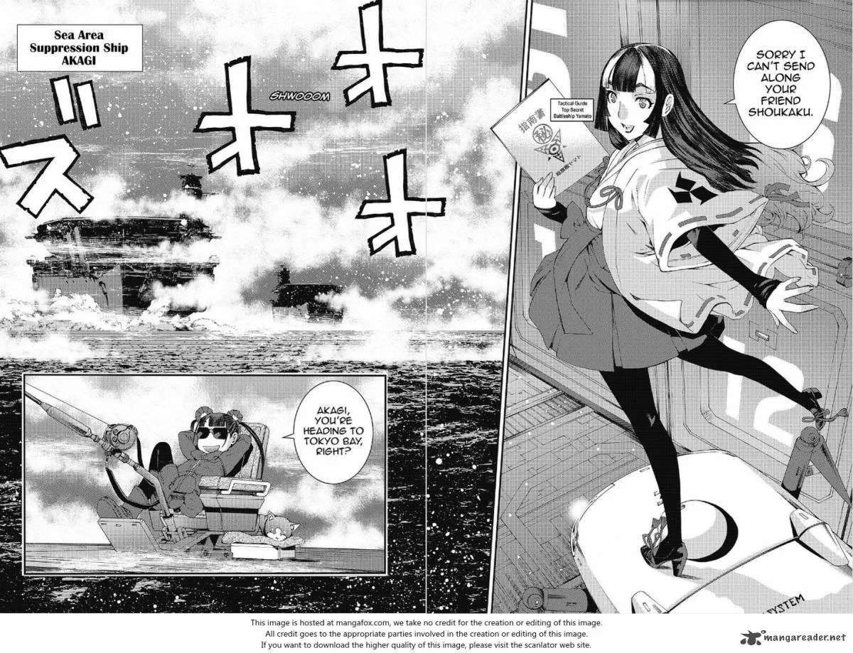 Aoki Hagane no Arpeggio Chapter 92 page 3