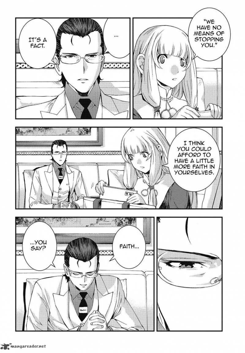Aoki Hagane no Arpeggio Chapter 93 page 14