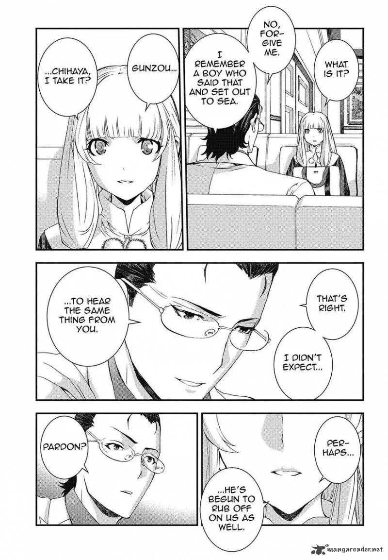 Aoki Hagane no Arpeggio Chapter 93 page 15