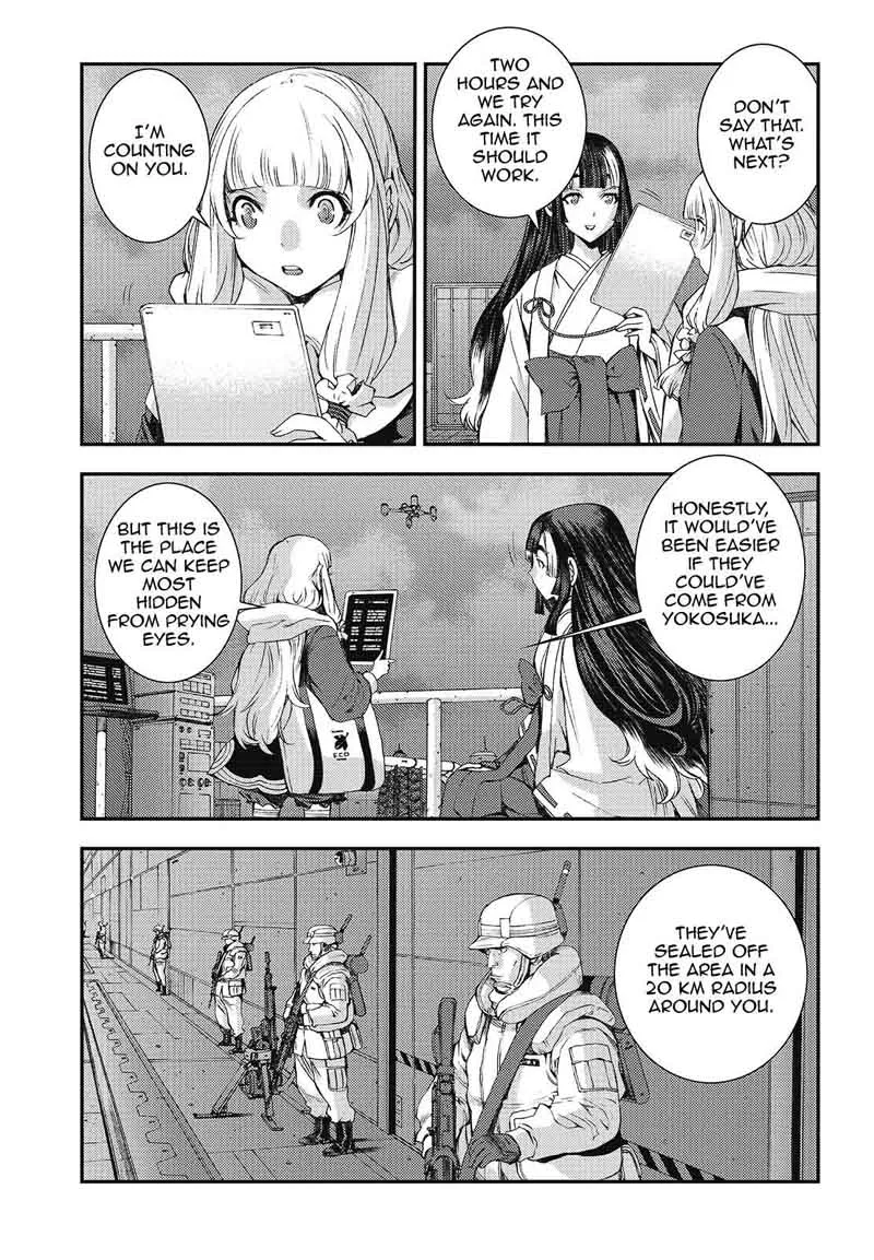 Aoki Hagane no Arpeggio Chapter 94 page 5