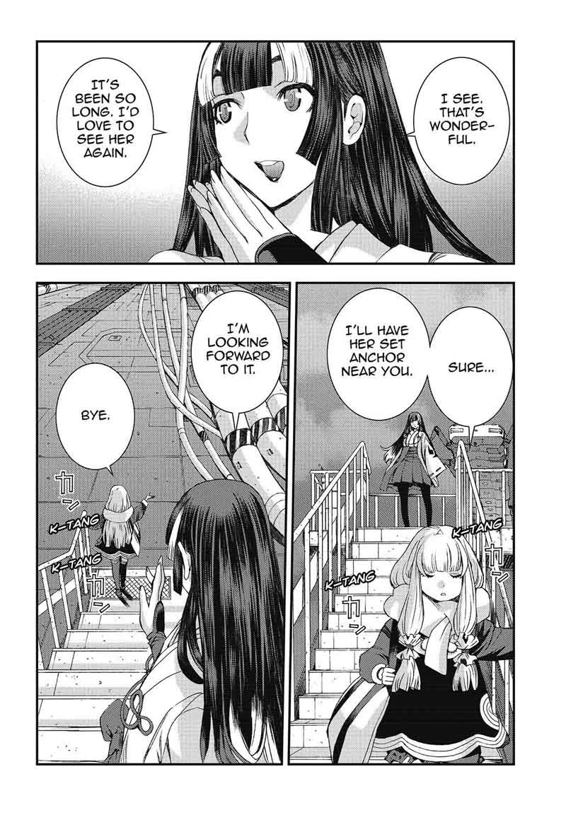 Aoki Hagane no Arpeggio Chapter 94 page 10