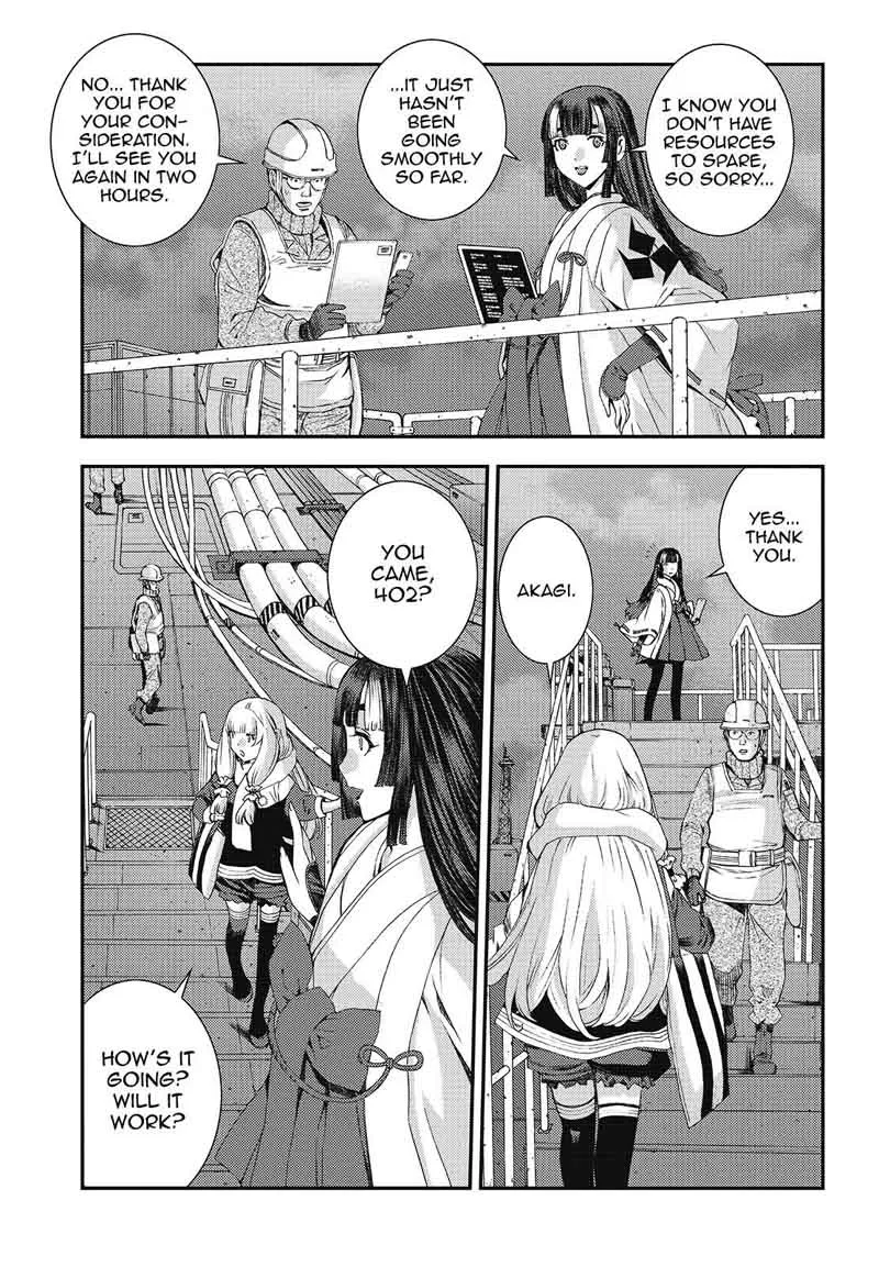 Aoki Hagane no Arpeggio Chapter 94 page 3