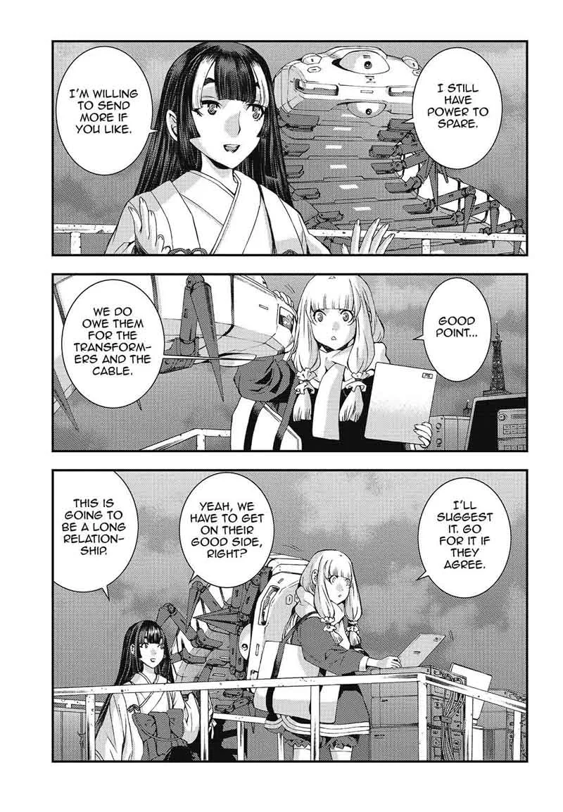 Aoki Hagane no Arpeggio Chapter 94 page 7