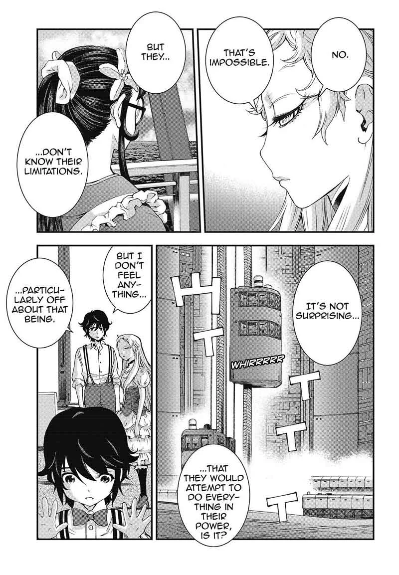 Aoki Hagane no Arpeggio Chapter 95 page 11