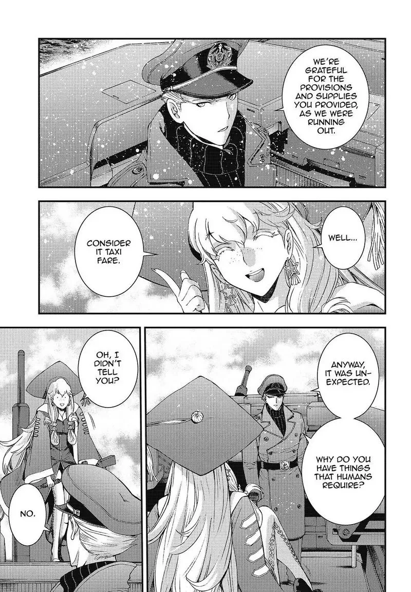 Aoki Hagane no Arpeggio Chapter 96 page 21