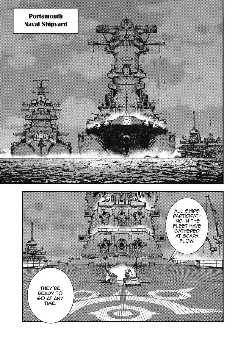 Aoki Hagane no Arpeggio Chapter 96 page 1