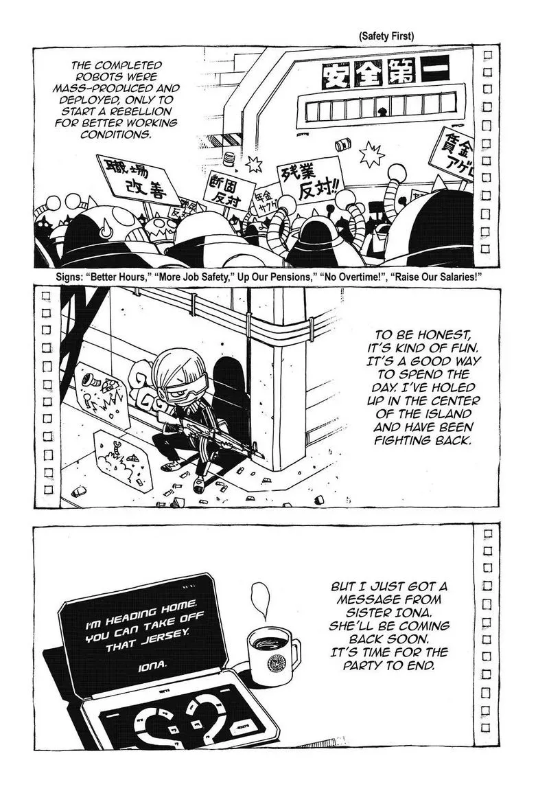 Aoki Hagane no Arpeggio Chapter 96 page 50
