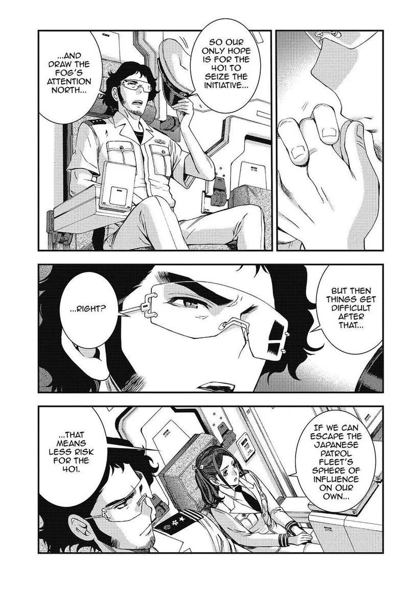 Aoki Hagane no Arpeggio Chapter 97 page 13