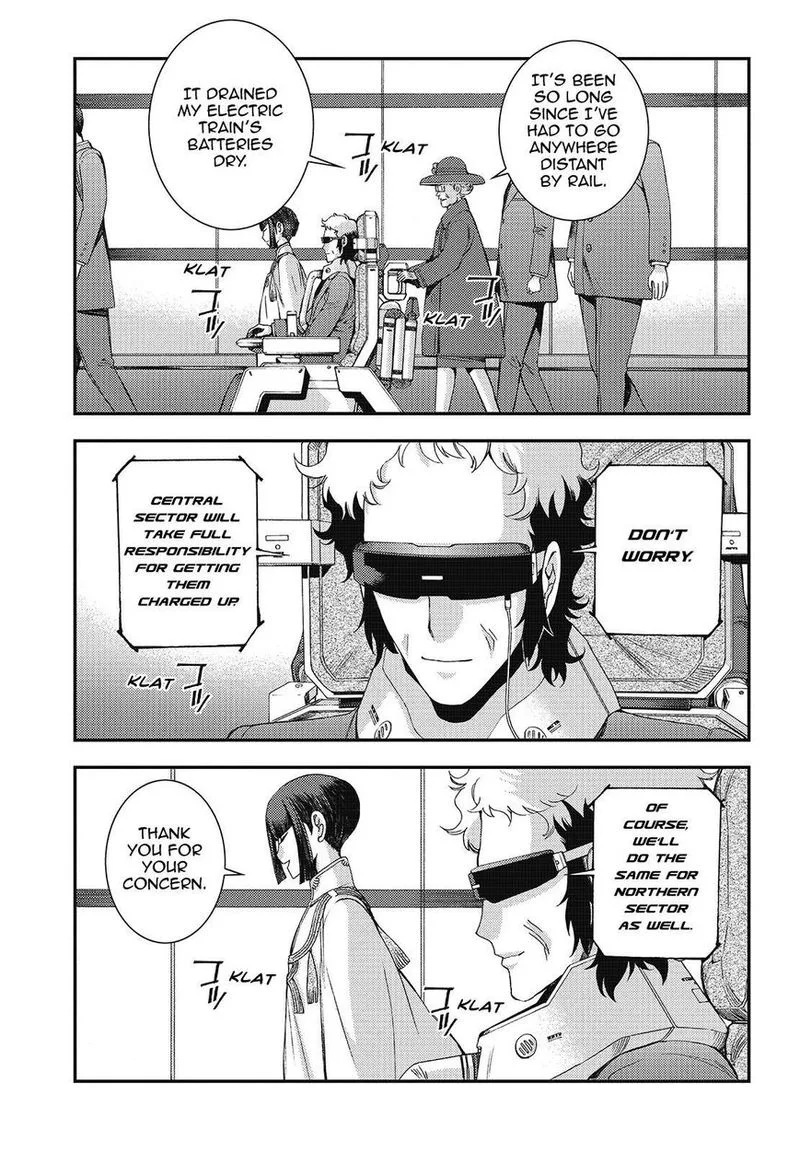 Aoki Hagane no Arpeggio Chapter 98 page 9