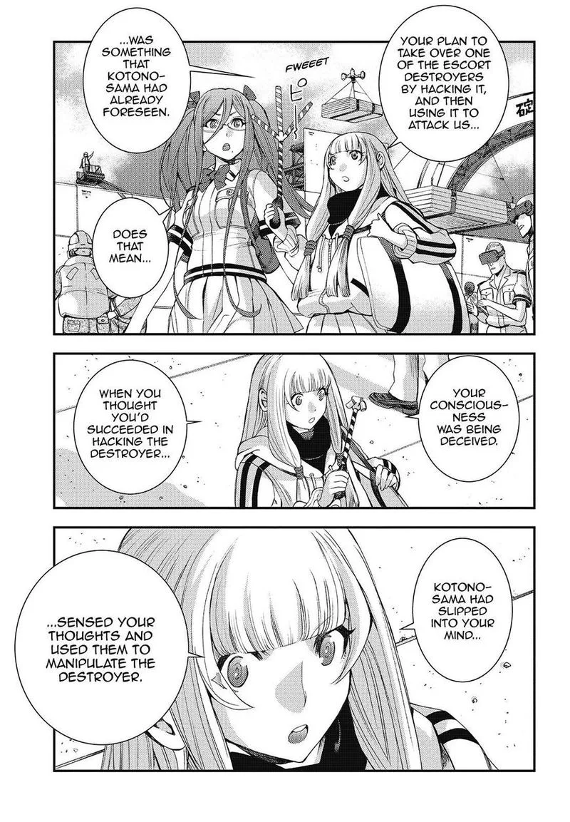 Aoki Hagane no Arpeggio Chapter 99 page 9