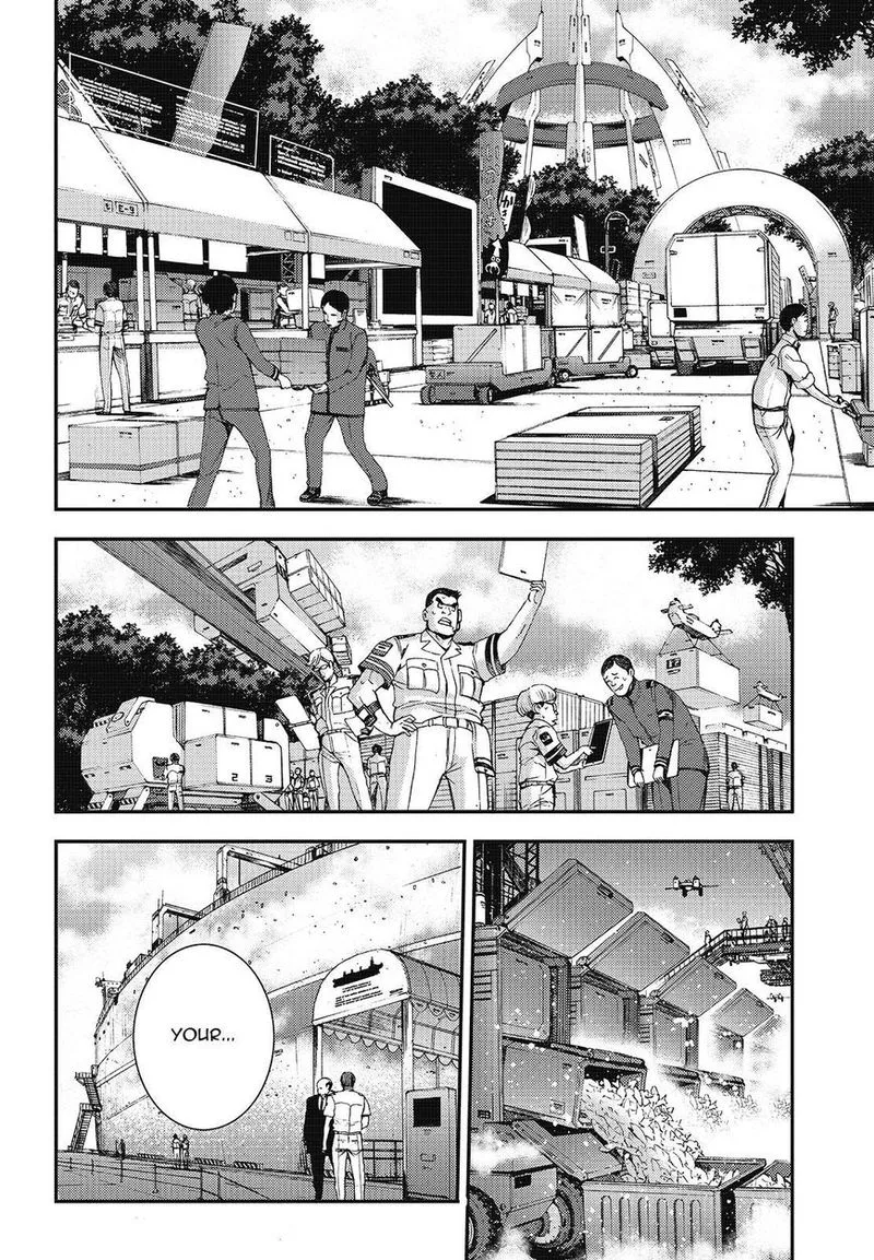 Aoki Hagane no Arpeggio Chapter 99 page 8