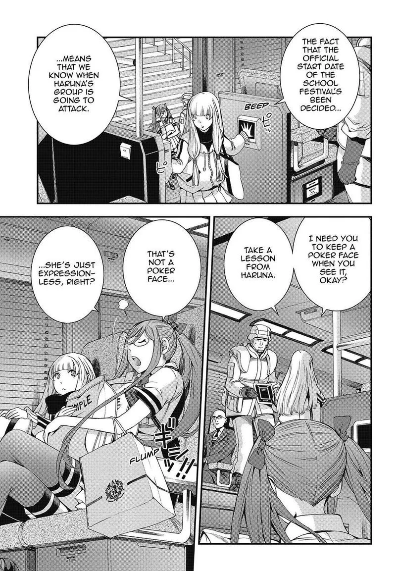 Aoki Hagane no Arpeggio Chapter 99 page 17