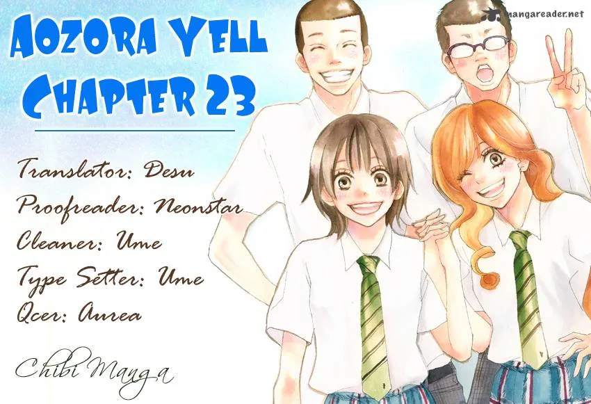 Aozora Yell Chapter 23 page 1