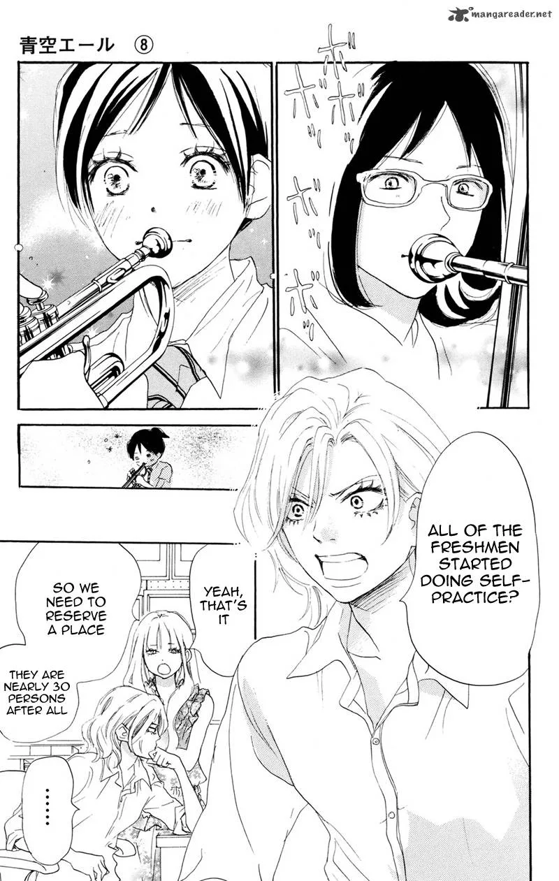 Aozora Yell Chapter 32 page 33