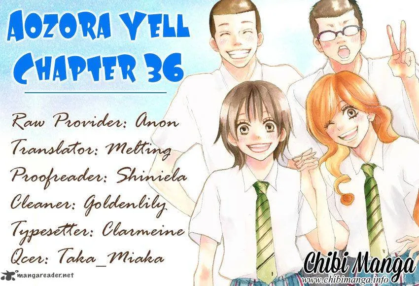 Aozora Yell Chapter 36 page 1
