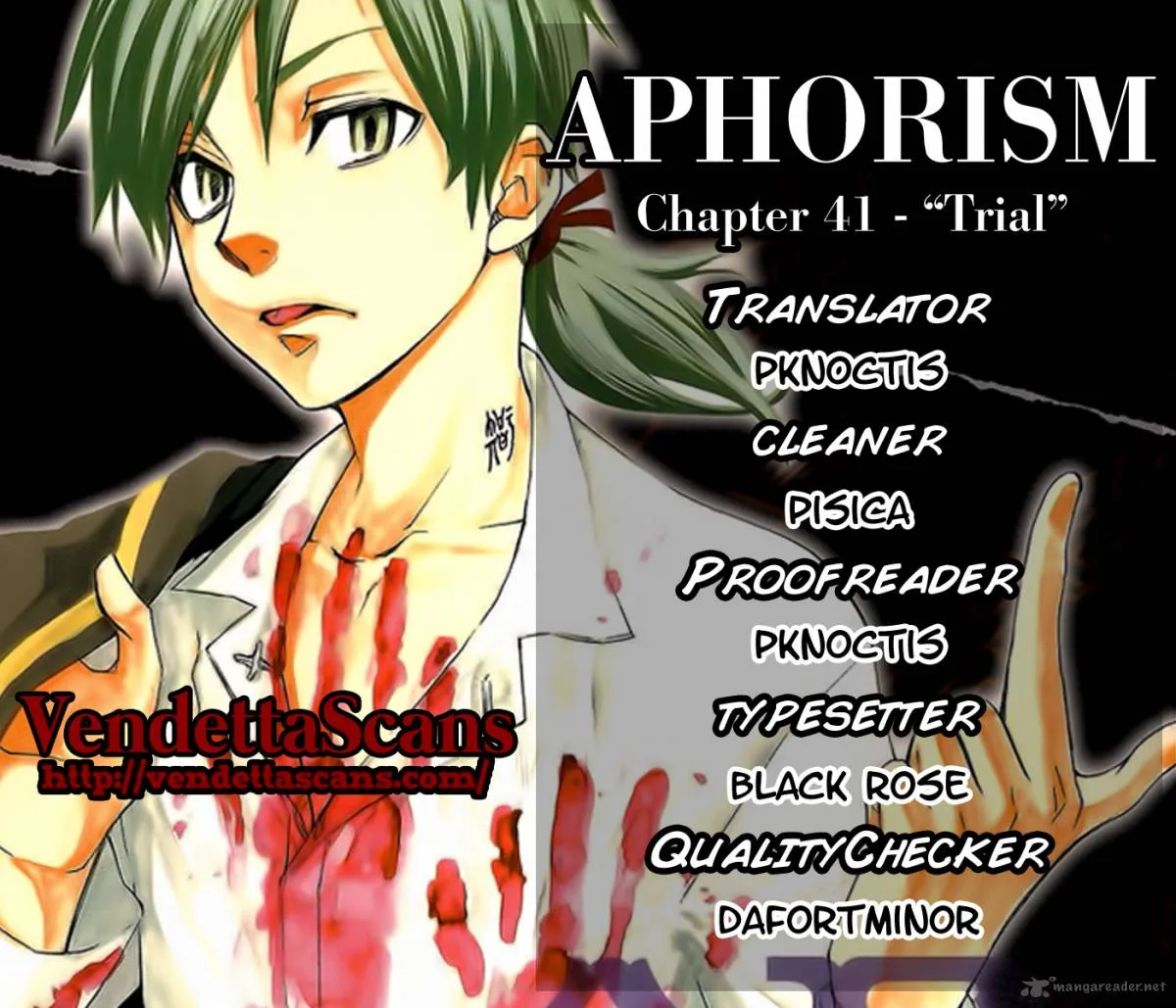 Aphorism Chapter 41 page 1