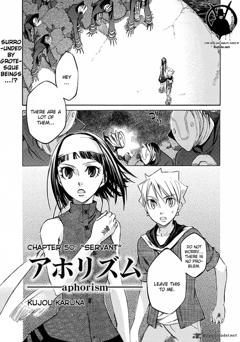 Aphorism Chapter 50 page 2