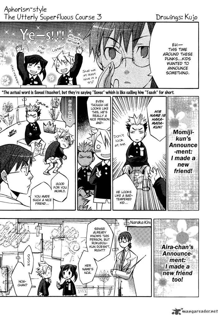 Aphorism Chapter 6 page 37