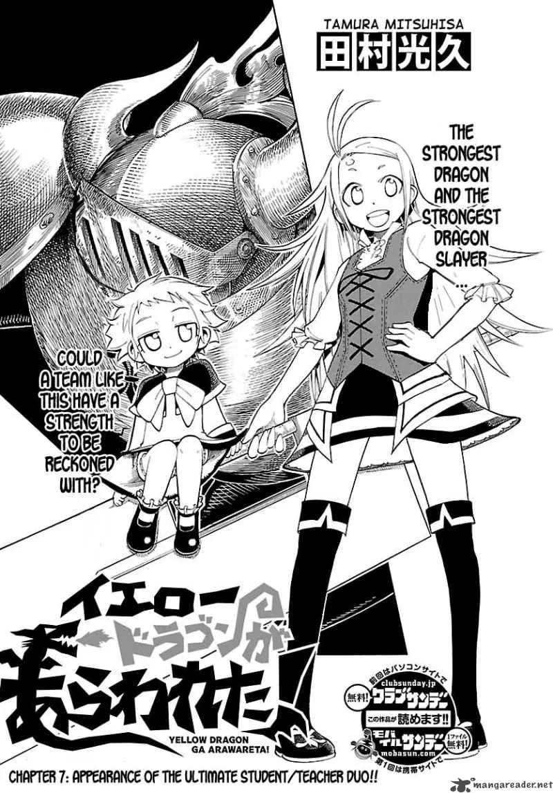 Appearance of the Yellow Dragon Chapter 7 page 1