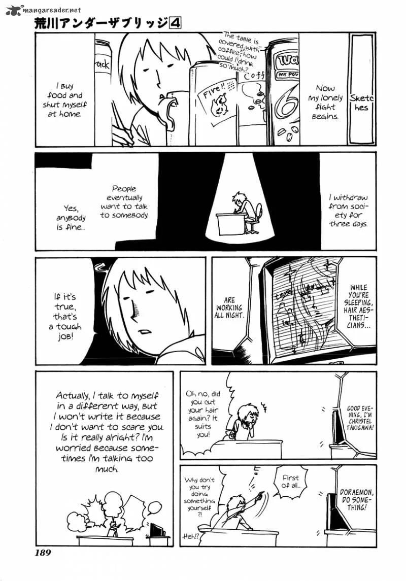 Arakawa Under the Bridge Chapter 107 page 7