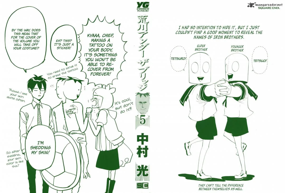 Arakawa Under the Bridge Chapter 108 page 2