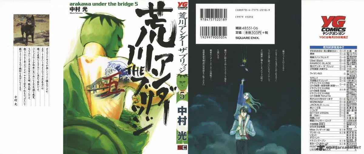 Arakawa Under the Bridge Chapter 108 page 1